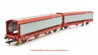 OO-IPA-141B Revolution Trains IPA Car Carrier Twin Set Covered - STVA Red